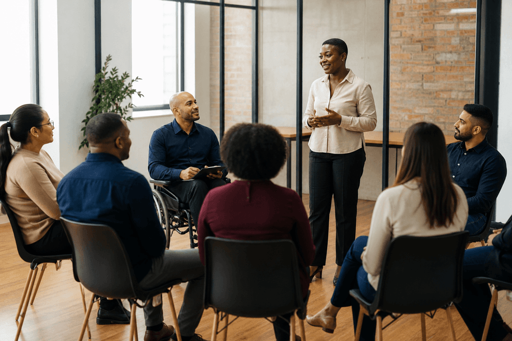 Workshop on disability awareness and empathy in the workplace